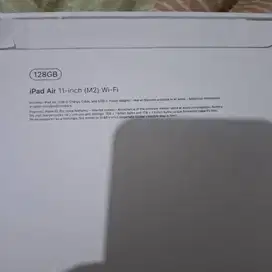 iPad Air 11 inch 128 gb M2 Wifi kondisi baru - Pontianak