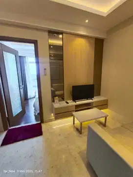 dijual 1BR furnished Apt. Puri Orchard lt rendah view city