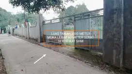 TANAH MURAHSUDAH TEMBOK SEKELILING STRATEGIS DI CISEENG BOGOR