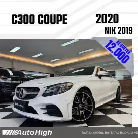 DP10% [Km12.000] C300 Coupe AMG 2019 White / E300 Reg 2018 #AUTOHIGH
