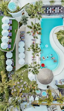 Dijual Hotel Day Club di Canggu Bali Ramai Pengunjung