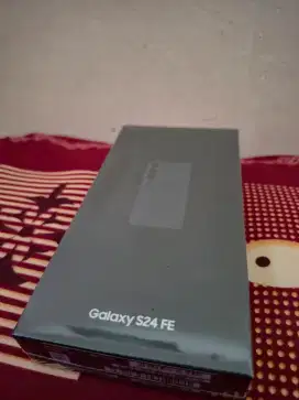 Samsung S24 FE S24FE 256GB GB Graphite BUKA SEGEL TEST 1 HARI TT BT
