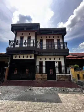 Rumah 2Lantai Cantik dlm komplek, 395Jt' Sei Mencirim, bisa KPR Bank
