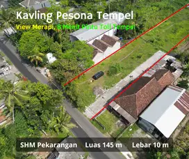Tanah Murah Dekat Tol Sleman: Kaplingan Mangku Aspal