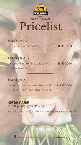 Jagal Sapi Kambing Domba