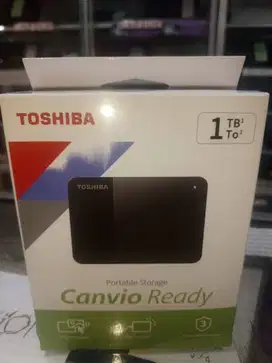 HARDISK EKSTERNAL TOSHIBA READY 1 TB - HDD PORTABLE