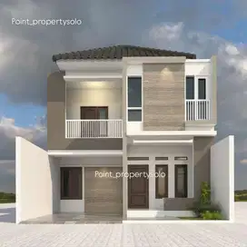 Rumah cantik 2 lantai murah dan elegan di Gentan area