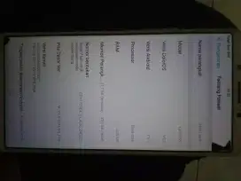 Jual hp Oppo A83 ram 3 lengkap minus di foto