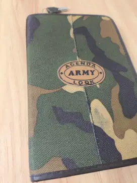 Buku Agenda Ukuran Kecil Cover Motif Army