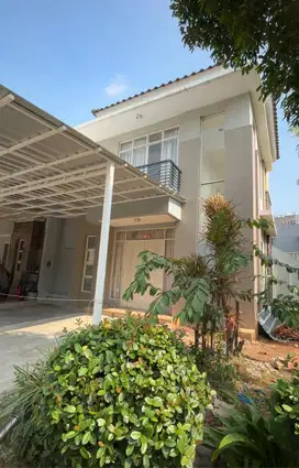 Rumah hoek 2 lt di Golf Lake Cengkareng 8 x 18 m2 ada  3+1 kt 3+1 km.