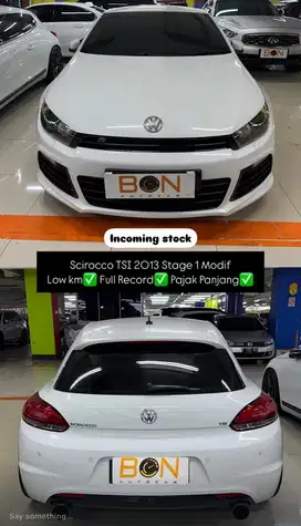 Vw Scirocco 2013 Putih