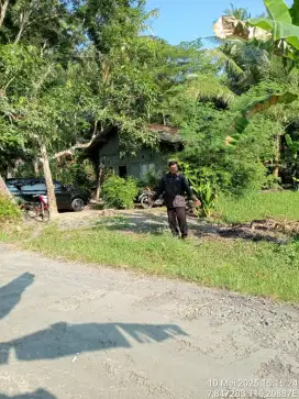 Dijual tanah mangku jalan dg. view sawah