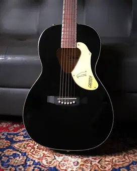 Gitar akustik elektrik Gretsch G5021E Ltd Ed Rancher Penguin Parlor BL
