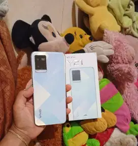 Vivo y21 ram 4+1/64 Lengkap