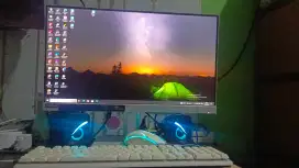 PC gaming editing  Core i7 ram 16gb vga 2gb  monitor 22 in/ key mouse