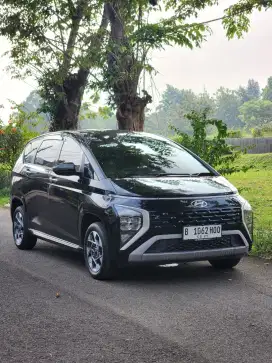 Jual Cash Hyundai Stargazer Prime 4x2 AT 2024 KM Low 6rb
