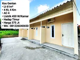Jual Kos Full AC Area Gentan, Dekat Laweyan, Purwosari, Solo Baru