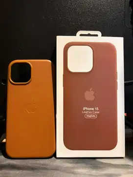 Leather case iphone 15