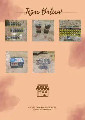 Dijual batu batre abc dan alkaline