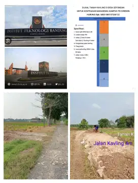 JUAL TANAH KAVLING DEKAT ITB CIREBON