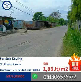 LELANG TANAH DI PASAR KEMIS TANGERANG