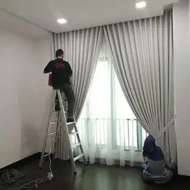 Pasang Gorden Free Survey Wallpaper Dinding Korden Gordeng  Horden