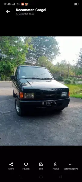 Dijual Panther Pick up, kondisi mesin baik, power steering