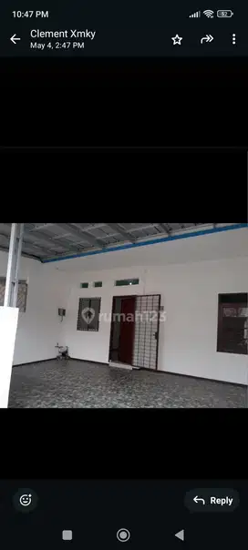 Disewakan Rumah 1 lt di Duri Kosambi 6 x 15 m2 ada 2 kt 2 km siap huni
