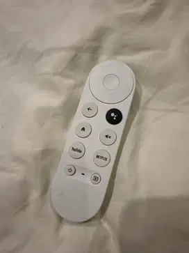 Remote google  TV bagus putih