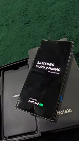 Samsung NOTE 10 SEIN 8/256GB normal Fullset Murah