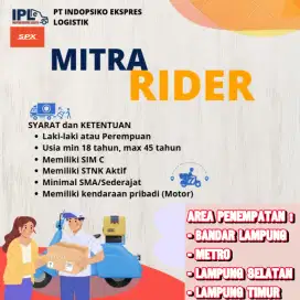 Loker kurir paket Shope Express