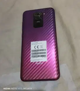 Redmi note 9 6+2/128gb seken