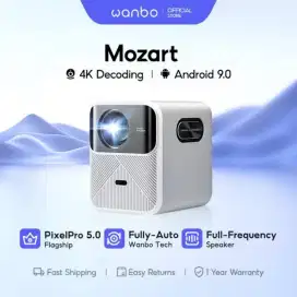 Wanbo Mozart 1 Smart Projector 900Ansi Full HD 1080p