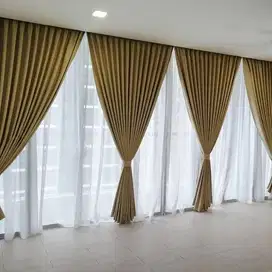 Supplier Tirai Gorden Jendela Gordyn Mewah Hordeng Model Terbaru Murah