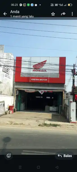 Di jual bekas bengkel pos ahass