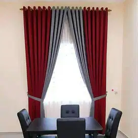 Ahli Buat  Tirai Gorden Jendela Gordyn Mewah Hordeng Model Terbaru Mur