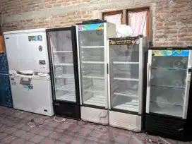 Terima borongan elektronik AC, kulkas, freezer, showcase, mesin cuci