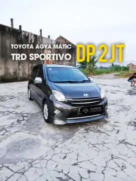 (Dp 2jt) Toyota Agya 1.0 A/T TRD Sportivo