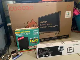 TV CooCaa 32inc udah smart tv