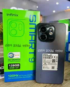 INFINIX SMART 9 RAM 4/128 BARU