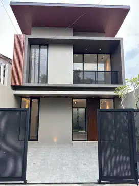 Rumah Baru Modern Kontemporer Full furnished dekat UGM & pasar Kolombo