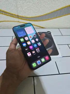 Iphone 15 pro max 256gb ibok hb 97%  like new fullset ory