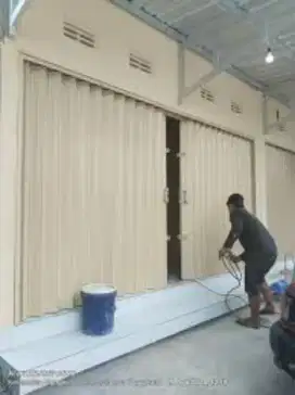 Roling door folding gate murah
