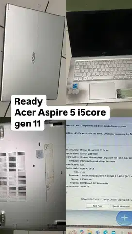 Acer Aspire 5 i5core gen 11