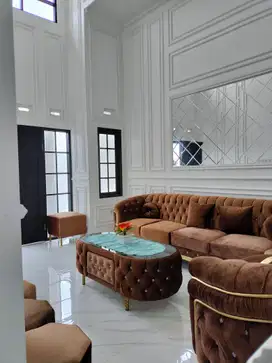 Rumah Desain Classic Spesial Semi Furniture Super Murah