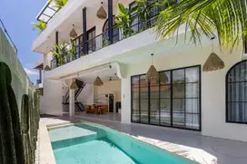 Dijual Villa Estetik 3BR Lokasi Strategis Di Canggu Bali