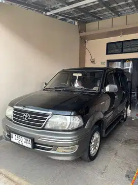 Kijang Krista 2.0 Bensin MT. Interior Original Bludru, Cat 80% Ori