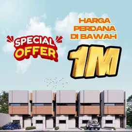 Rumah townhouse strategis 1 Milyar serpong dekat tol itc BSD city