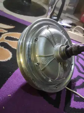 dinamo sepeda listrik bldc 48 volt 8 inch