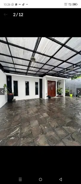 Di Sewakan furnished Rumah di Kalibata Utara